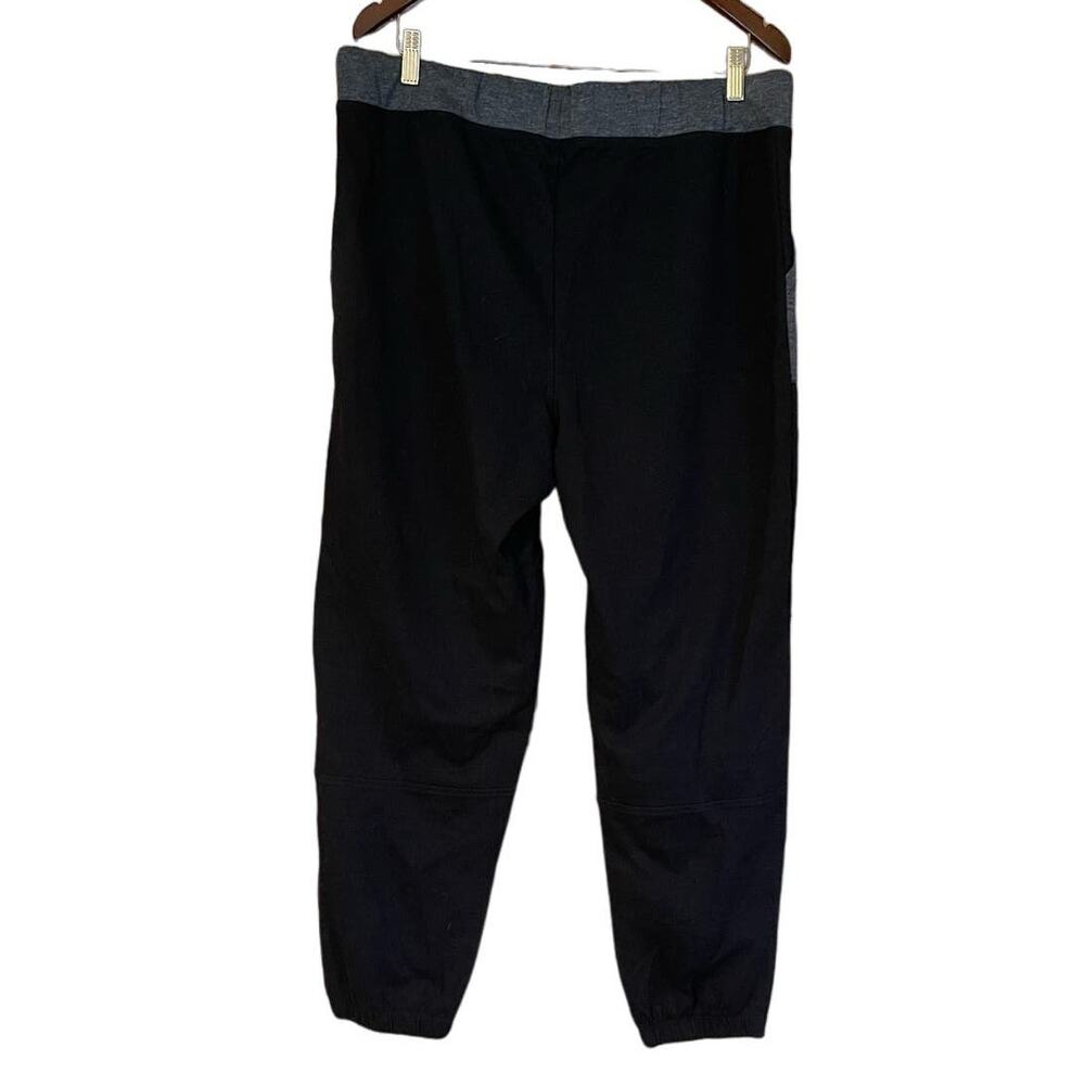 Cuddl Duds Women's Double Knit Black and Gray Jogger Pants Size Large NWOT59 - Picture 5 of 9